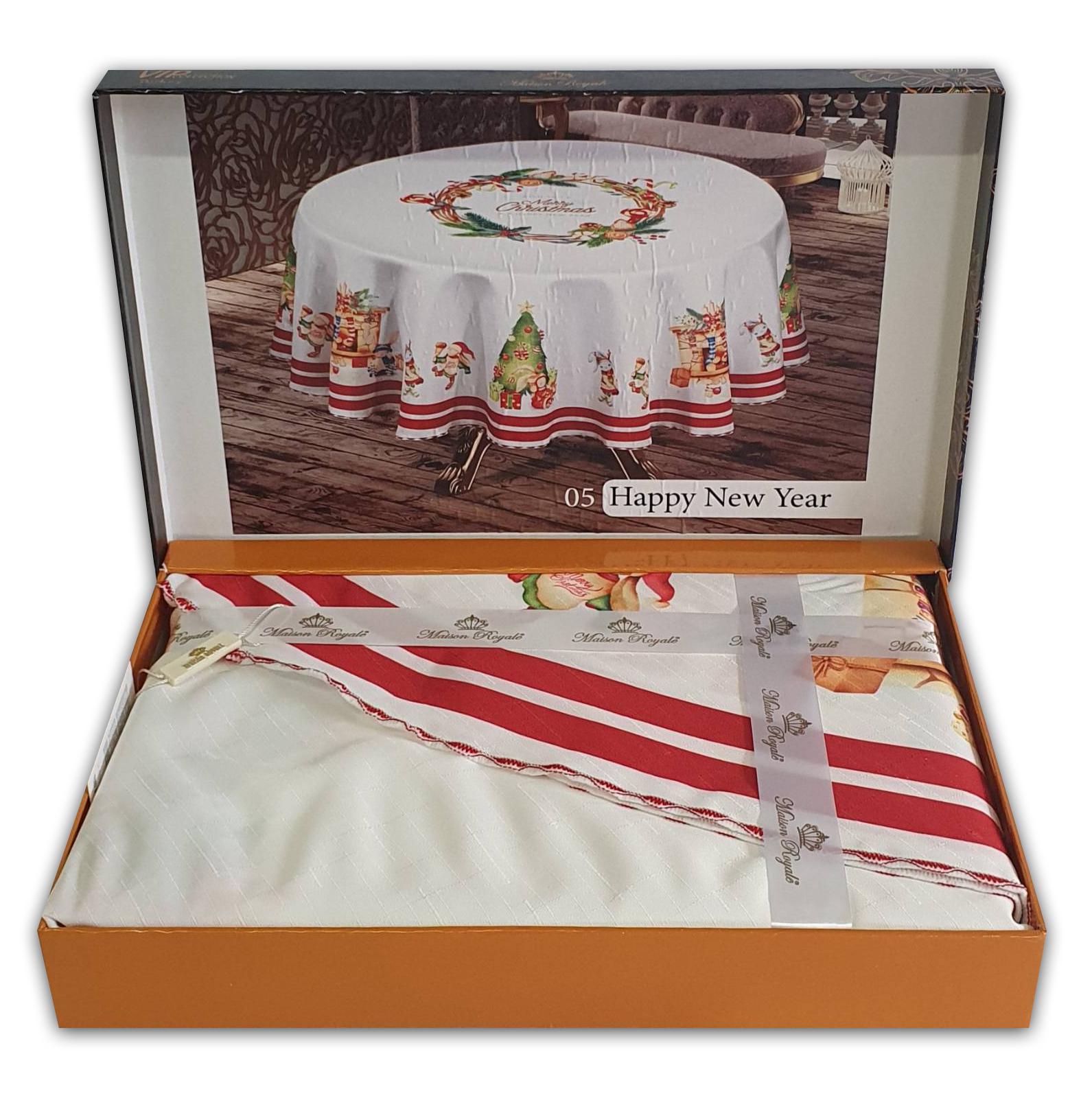 Скатерть новогодняя Maison Royale 160Q 11 (CN4200)