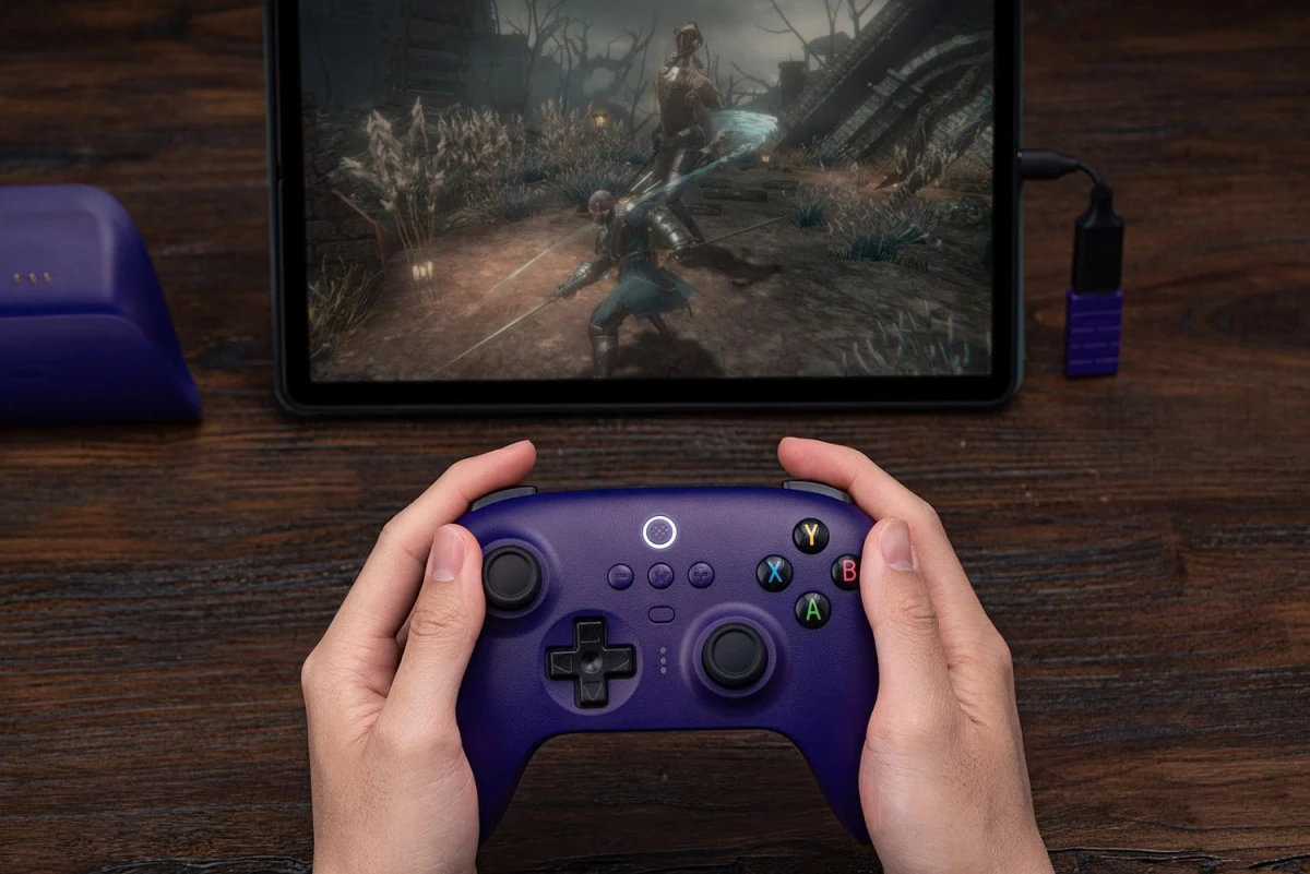 Геймпад 8BitDo Ultimate C 2.4G Wireless Controller Violet - фото 6