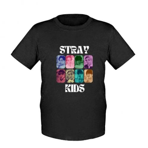 Футболка детская Stray Kids Постер 116 см Черный (17136146-2-200031-XS)