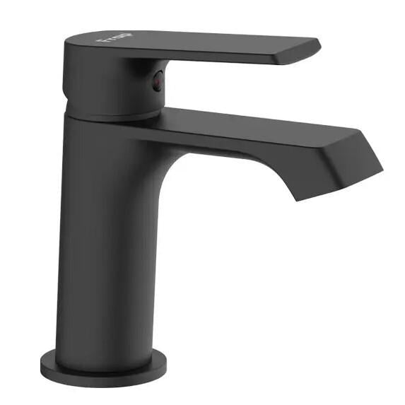 Змішувач для умивальника Frap F1071-6 одноважільний Чорний (173481) Змішувач для умивальника Frap F1071-6 одноважільний Чорний (173481)