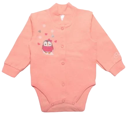 Боди детское хлопковое для девочки на кнопках Gabbi BD-19-25 Красавицы 56 см Персиковый (11768) Боди детское хлопковое для девочки на кнопках Gabbi BD-19-25 Красавицы 56 см Персиковый (11768)