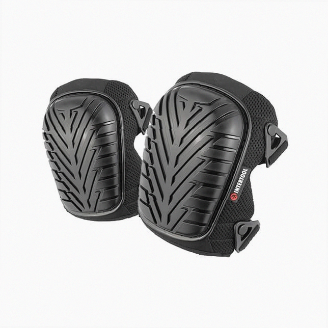 Наколенники рабочие Intertool SP-0055 гелевые ткани 600D (701-418)
