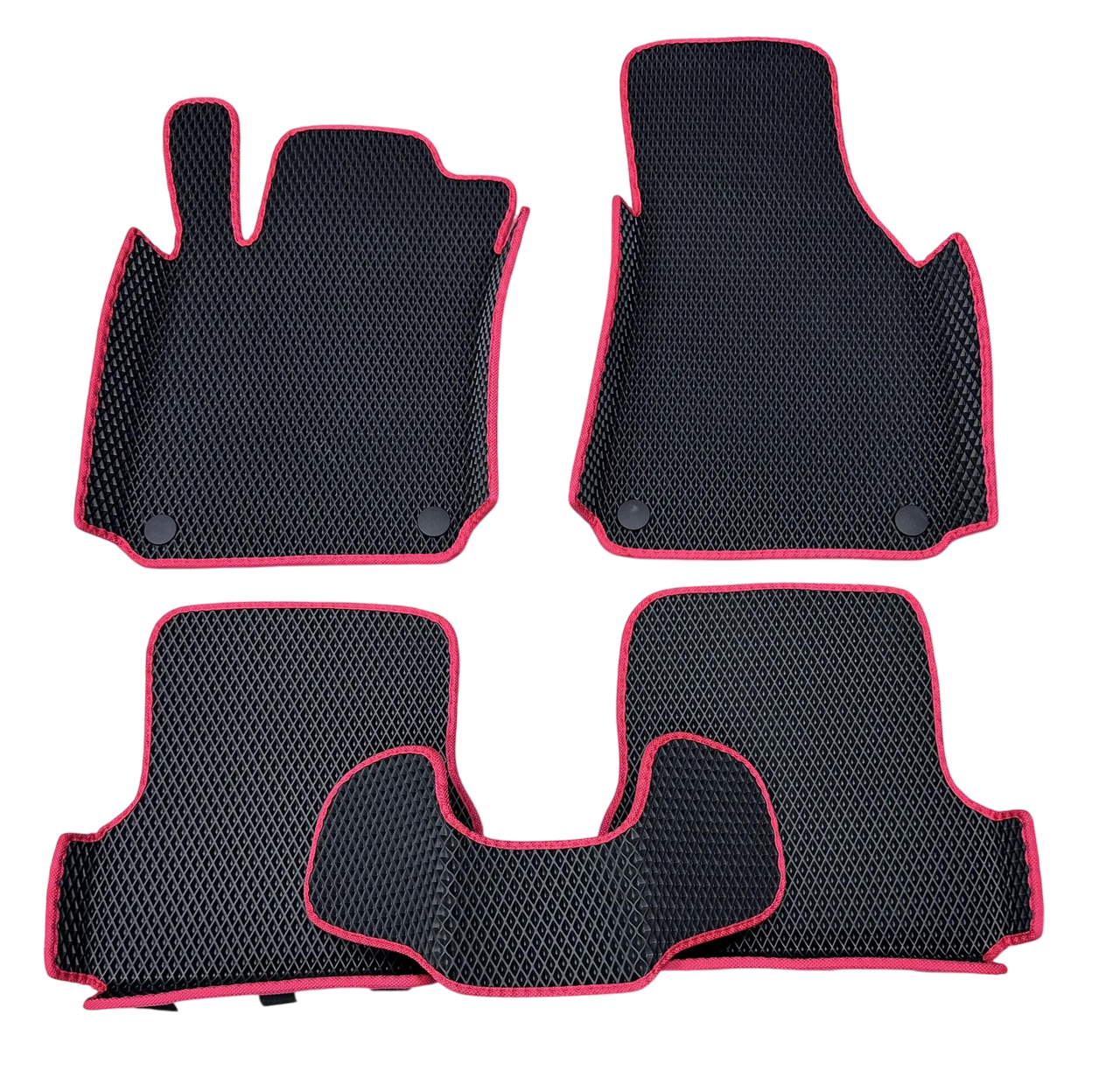 Коврики EVA с бортиками в салон для Ауди A6 С6 2006-2011 гг. Черный (1872151052)