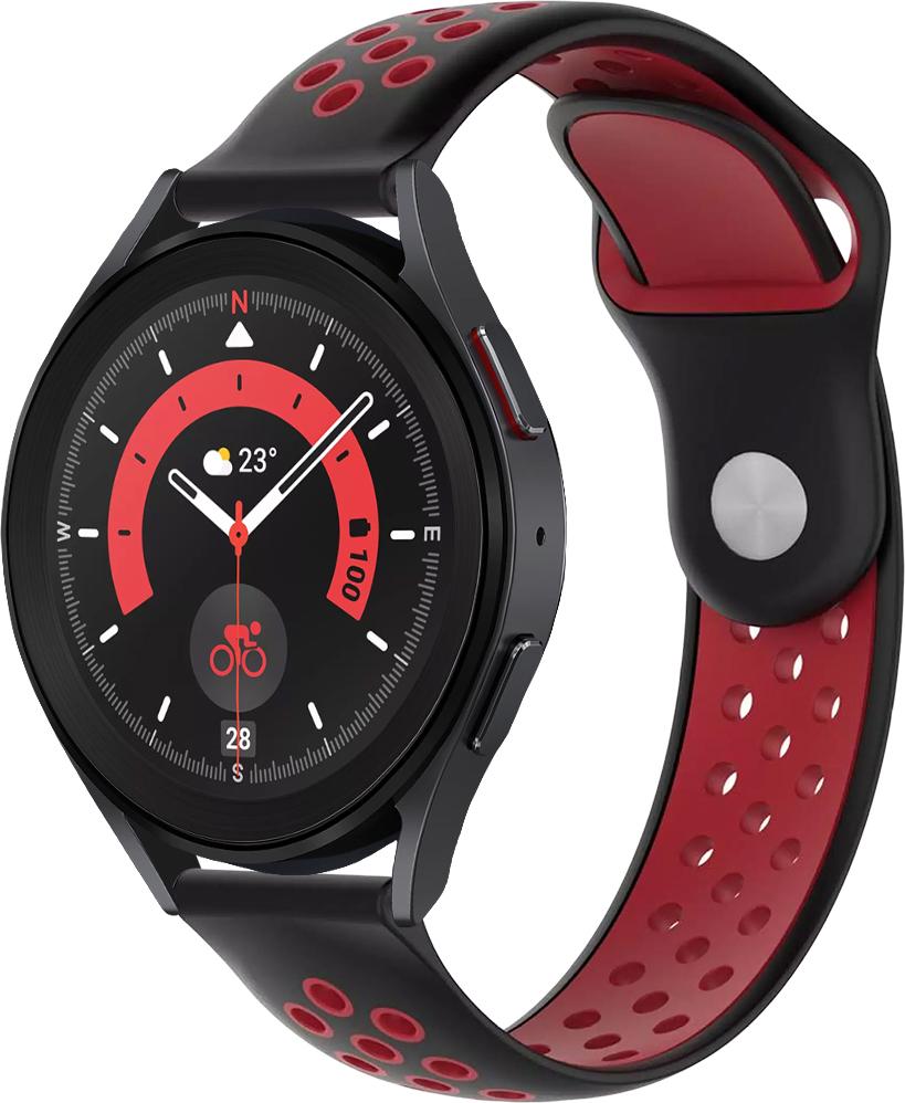 Ремешок Sport для Galaxy Watch 5 Pro Black/Red (29188-44)