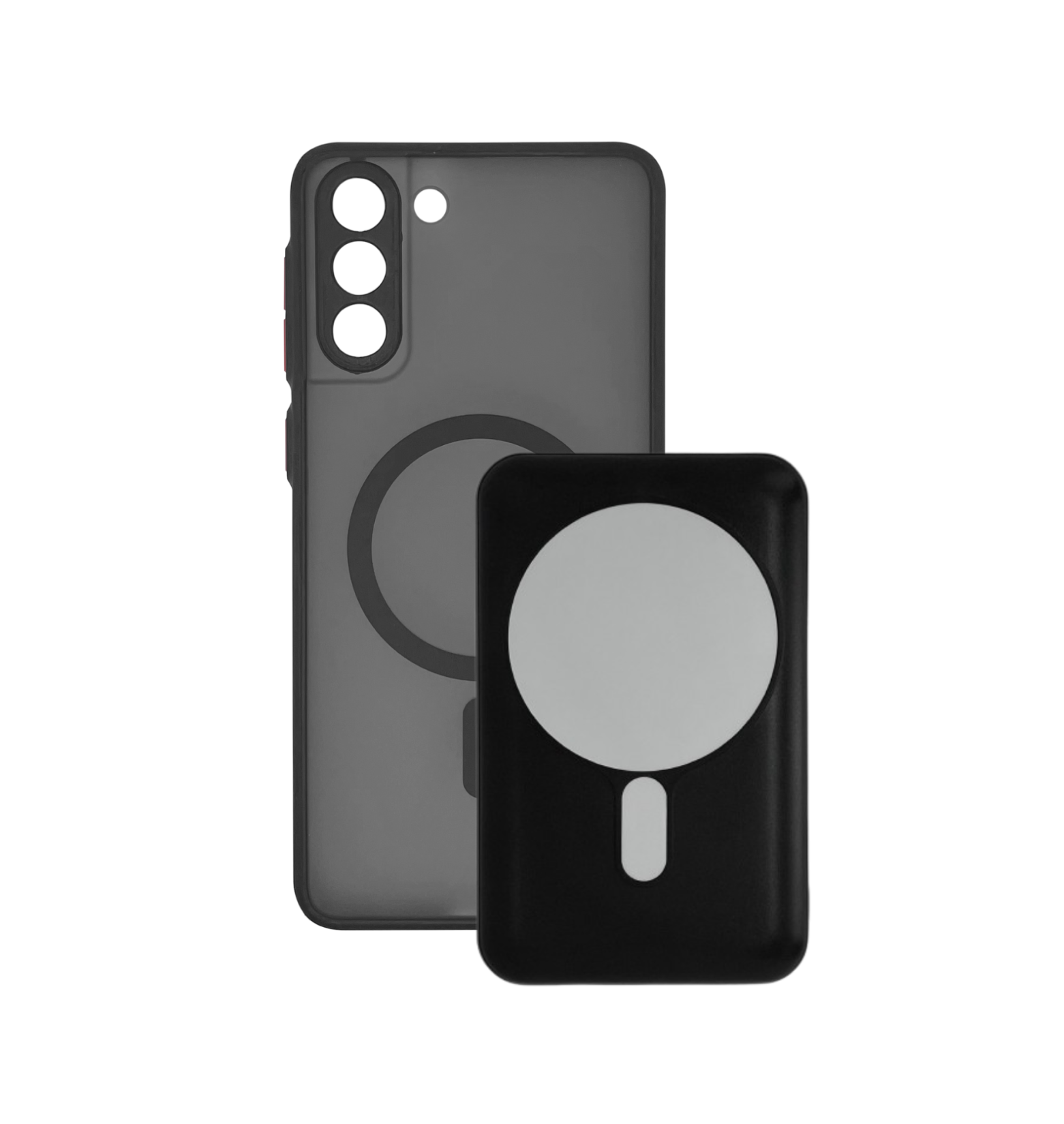 Чехол с беспроводной батареей XON BatteryCase 10000 mAh для Samsung S21 Plus Черный (3128)