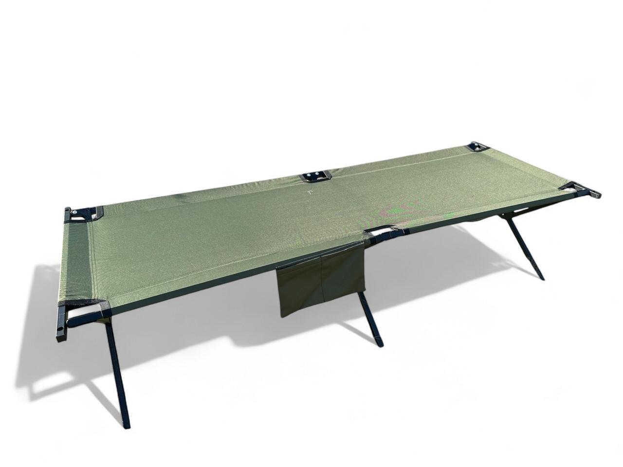 Раскладушка усиленная Aforse тип НАТО XL с карманом/чехлом Олива (2422469394)