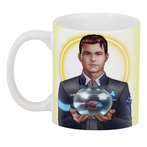 Чашка GeekLand Детройт Стать человеком Аквариум 330 мл