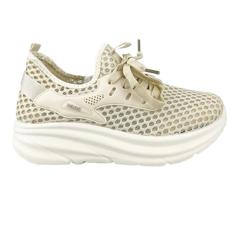 Кроссовки женские текстиль 20332-5 p. 40 25,5 см Молочный