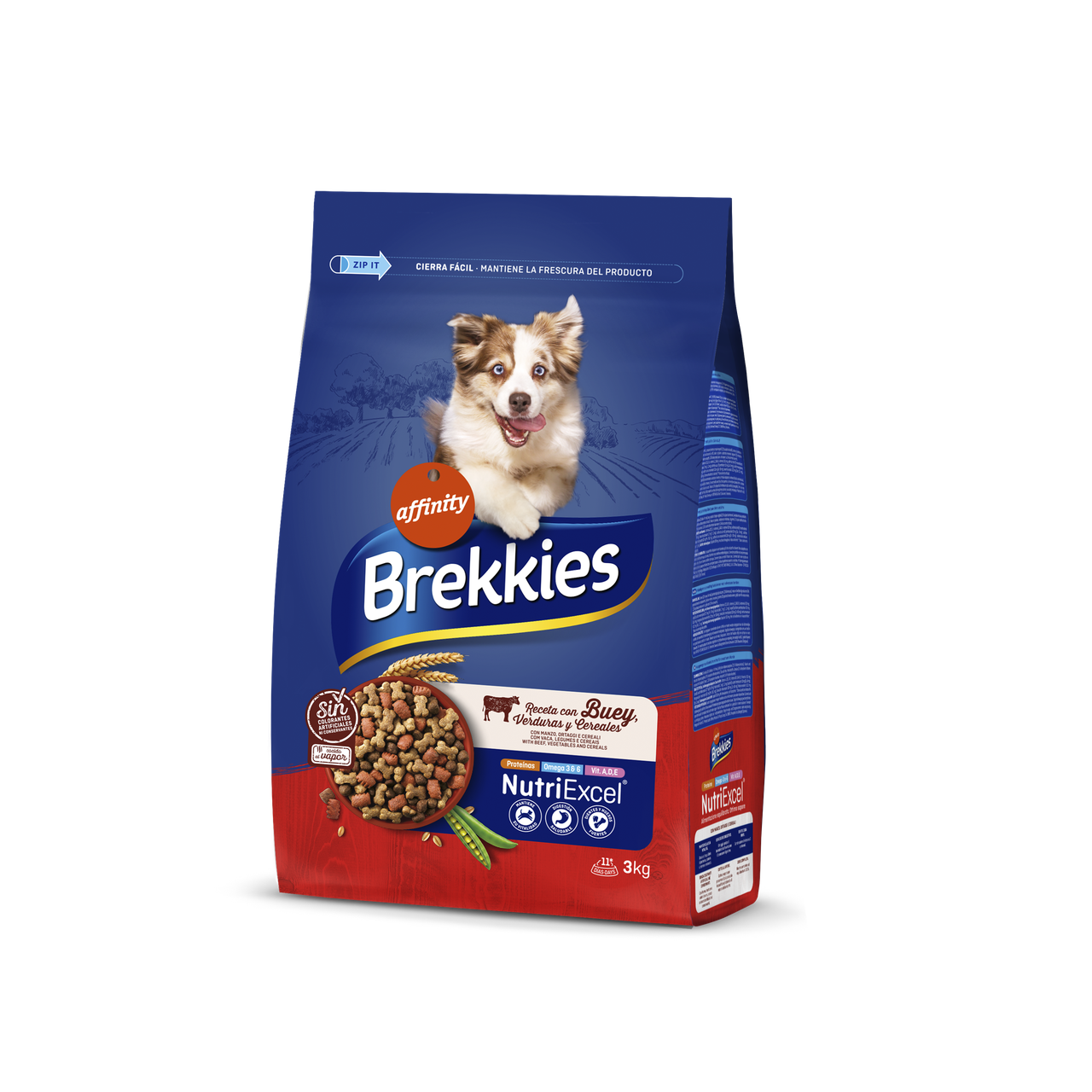 Корм сухой для собак Brekkies Dog Beef 20 кг (927406)