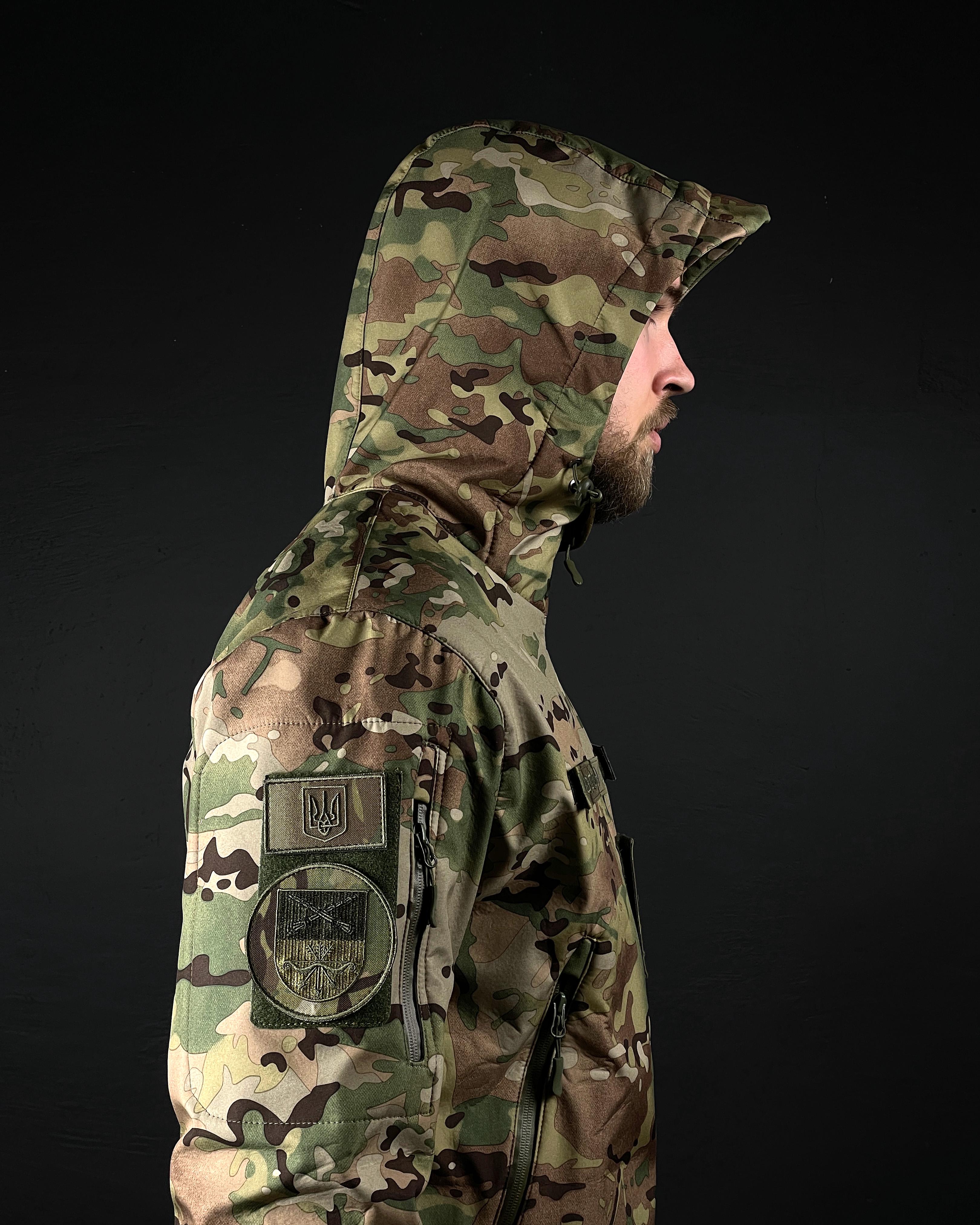 Куртка военная COOPERR Soft Shell II S Мультикам (KUR-1.5.S) - фото 5