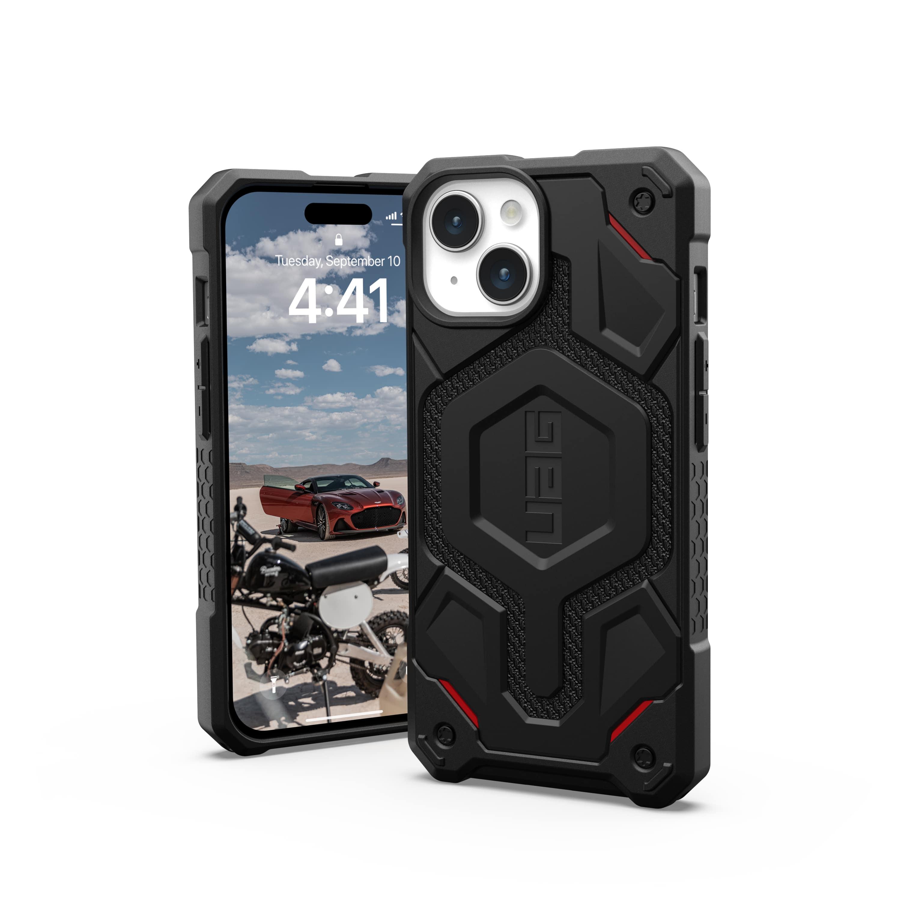 Чохол накладка для телефону UAG Monarch Pro Magsafe Apple iPhone 15 Black - фото 2