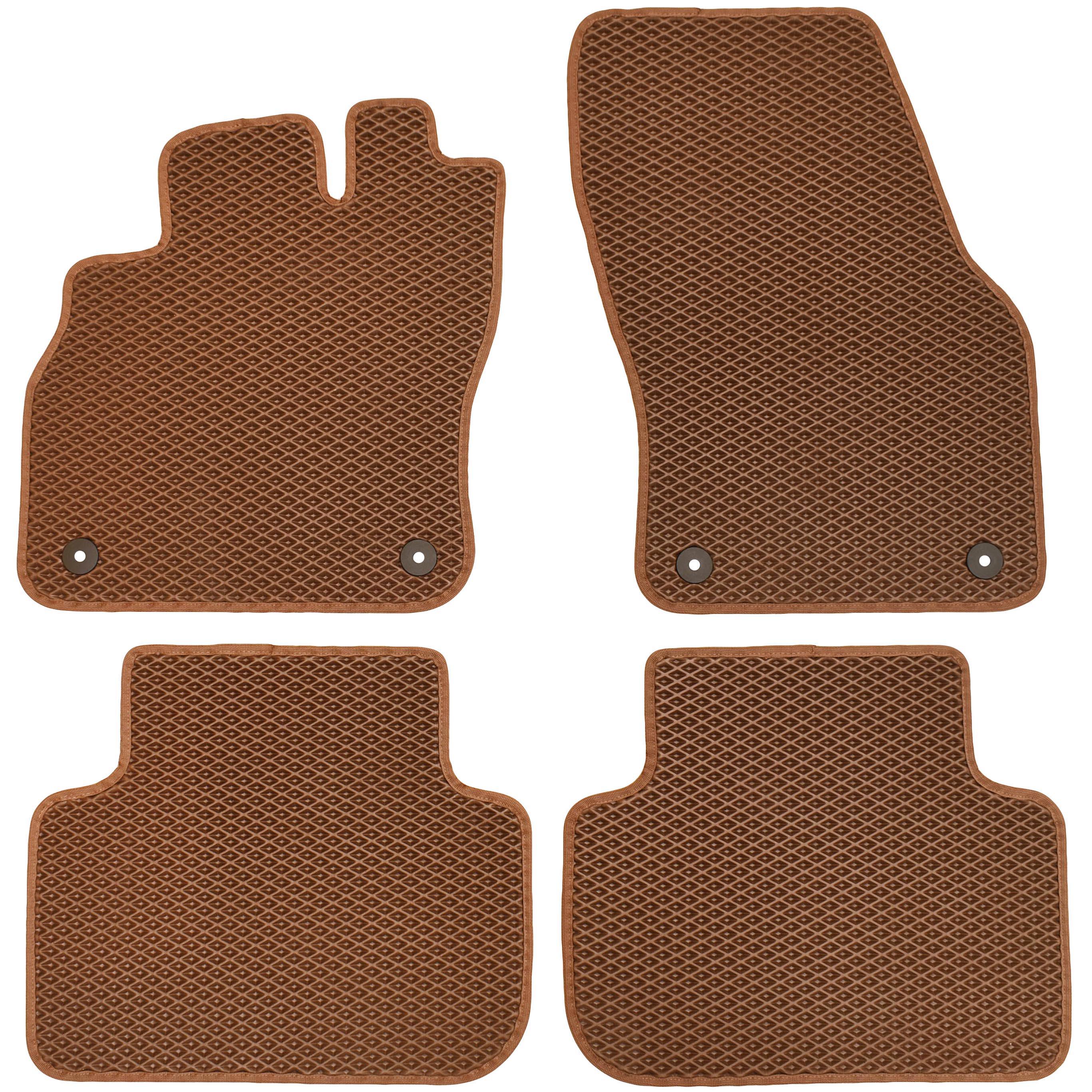 Коврики в салон для Audi Q3 '19- EVA-полимерные Коричневый (197175)