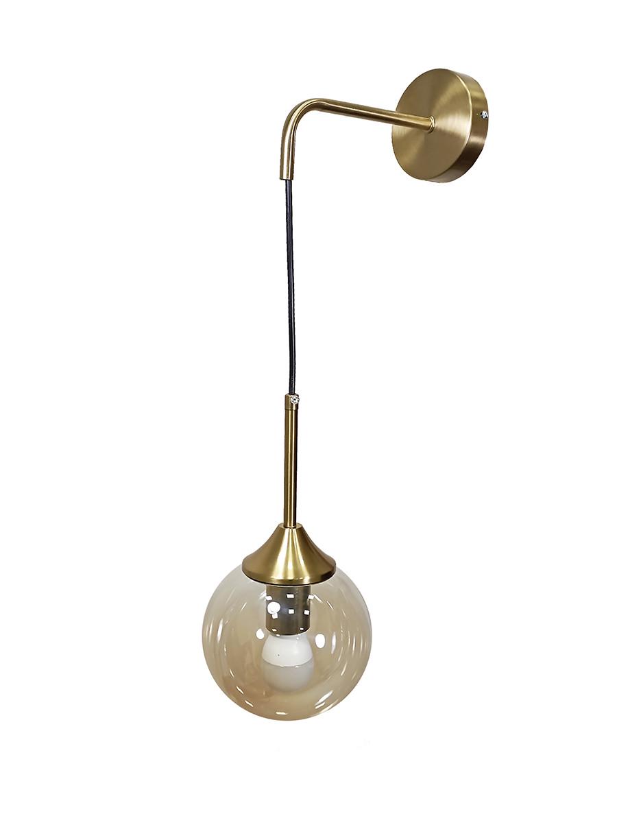 Бра модерн 752W4412-1 BRZ+BR Бронзовый/Коричневый