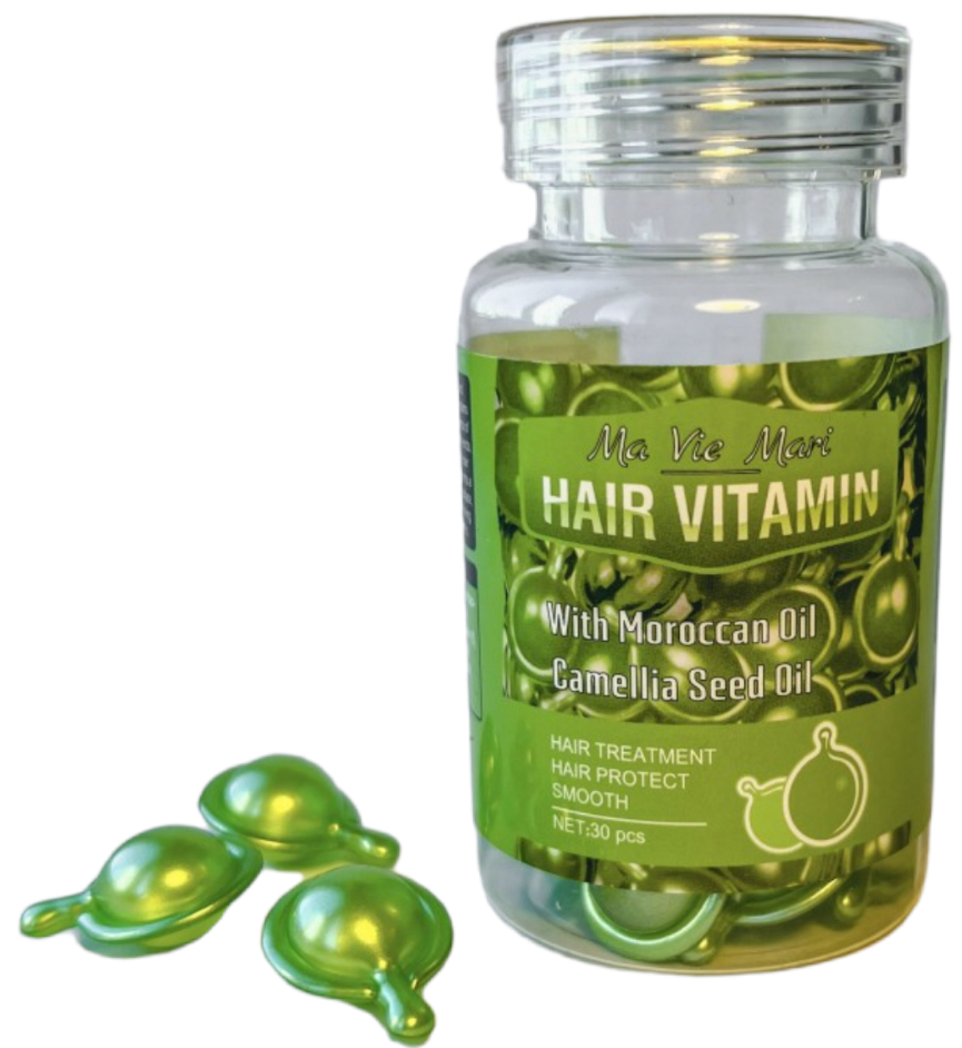 Капсулы для сухих и секущихся волос Ma Vie Mari Hair Vitamin Camellia Seed Oil 30 шт. (13744) Капсулы для сухих и секущихся волос Ma Vie Mari Hair Vitamin Camellia Seed Oil 30 шт. (13744)