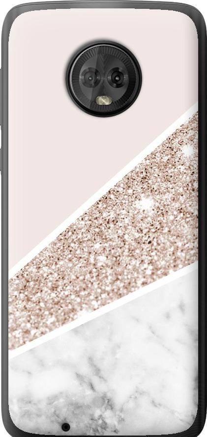 Чехол на Motorola Moto G6 Пастельный мрамор (4342u-982-42517)