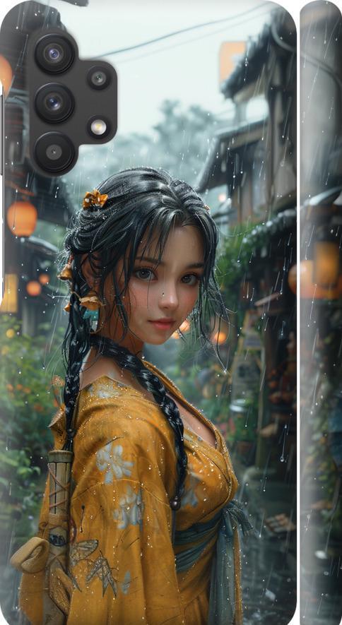 Чехол на Samsung Galaxy A32 A325F Anime-girl (6133m-2204-42517)