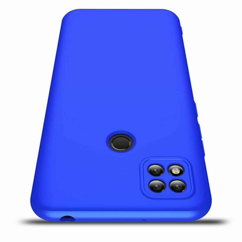 Чохол GKK 360 градусів для Xiaomi Redmi 9C / Redmi 10A Синій (086210) - фото 3