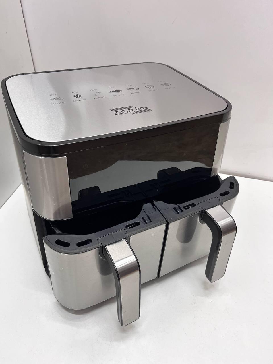 Аэрофритюрница ZepLine ZP-209 на 2 чаши 4000 Вт 12 л (30168403) - фото 6