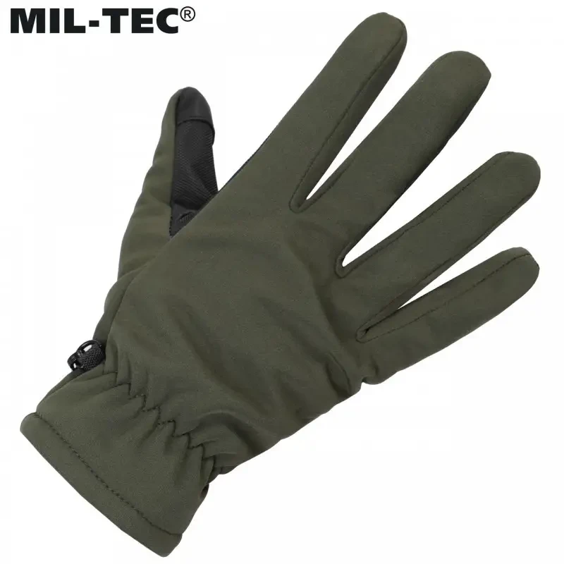 Перчатки Mil-Tec SoftShell Thinsulate 12521301 Olive - фото 6