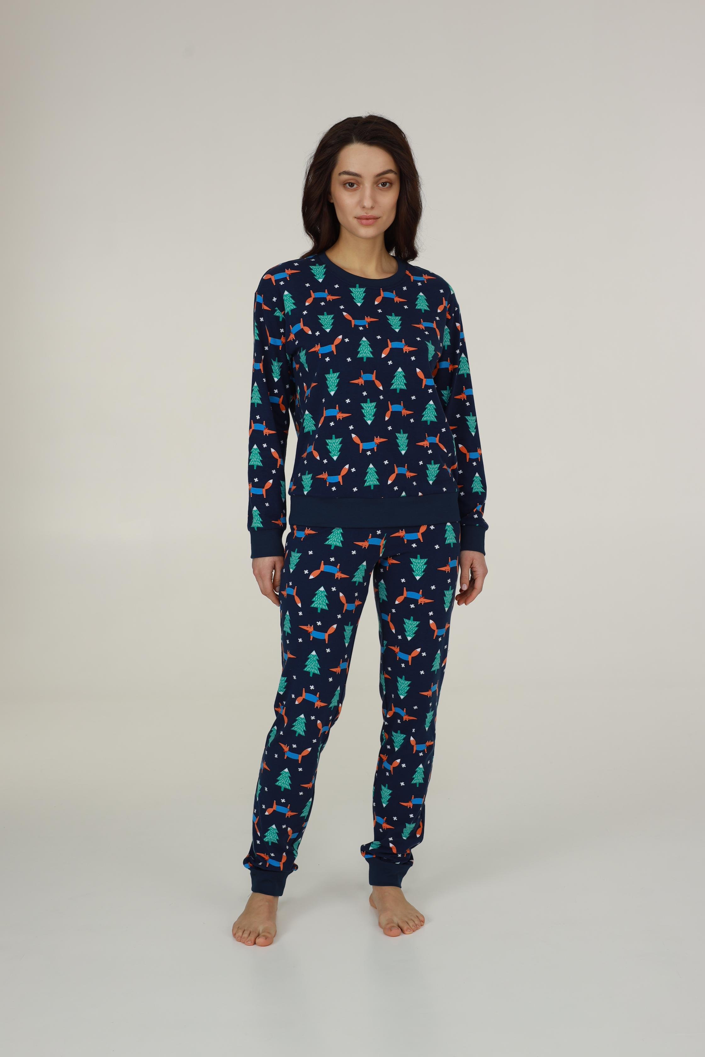 Піжама жіноча Ellen Fox LPK 0782/10/01 S Синій