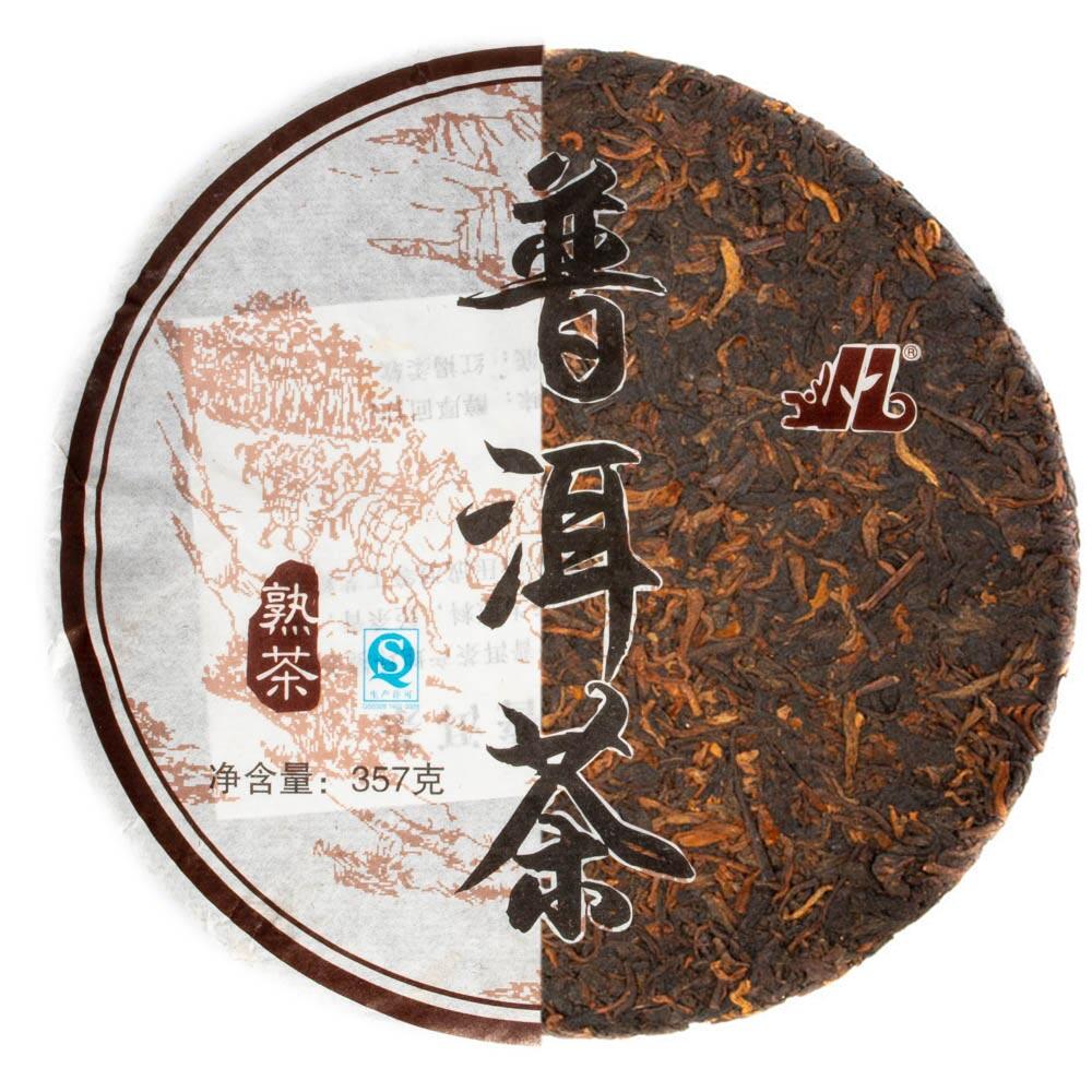 Чай Шу Пу Эр Цзин Лун Тибетский2016 г. 357 г