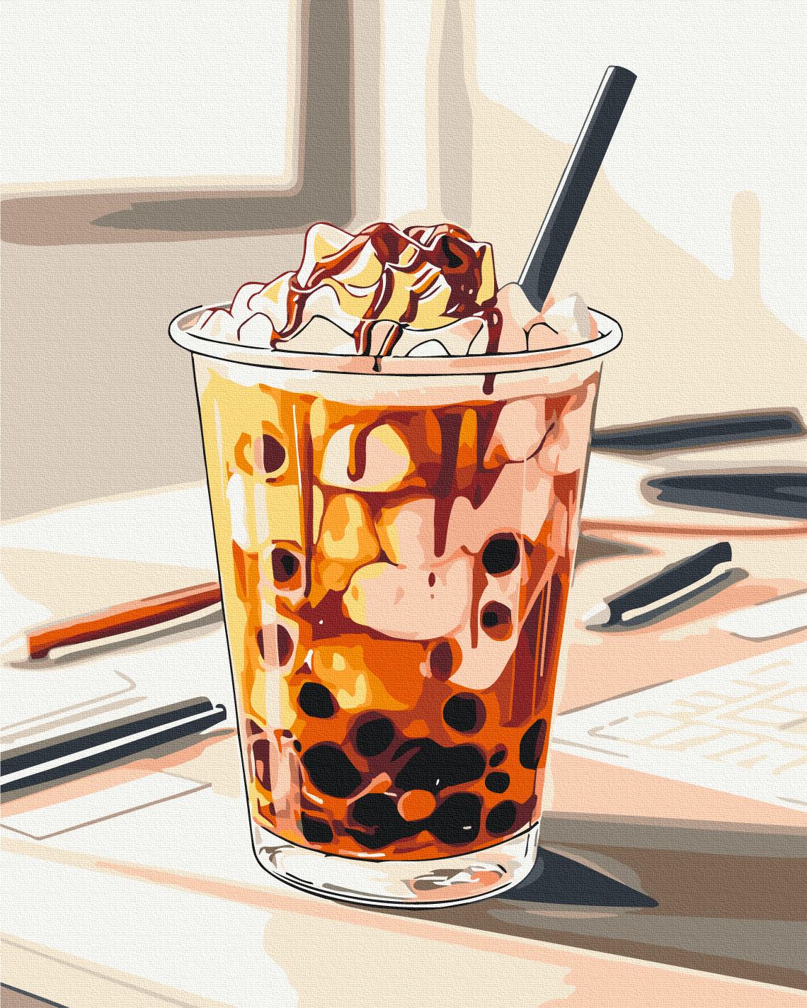 Картина по номерам Brushme Пузырьковый напиток 40x50 см (BS54444) Картина по номерам Brushme Пузырьковый напиток 40x50 см (BS54444)