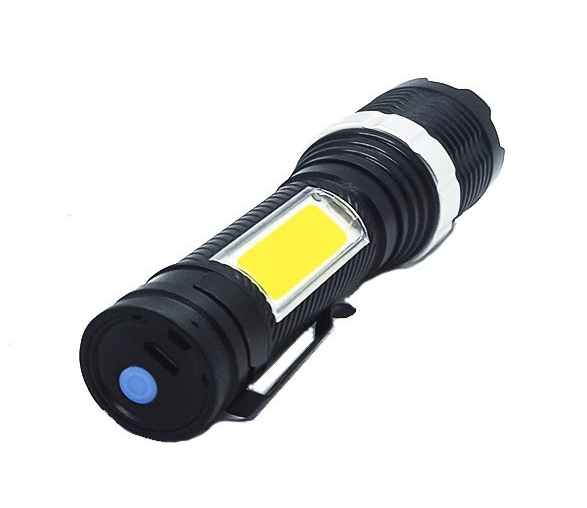 Ліхтар ручний акумуляторний BL-659-XPE+COB LED з боковим світлом (1753758874) - фото 5