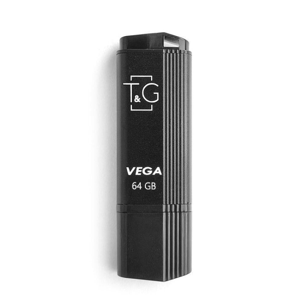Флеш-память USB T&G Vega 121 64 Гб Черный (3001624255)