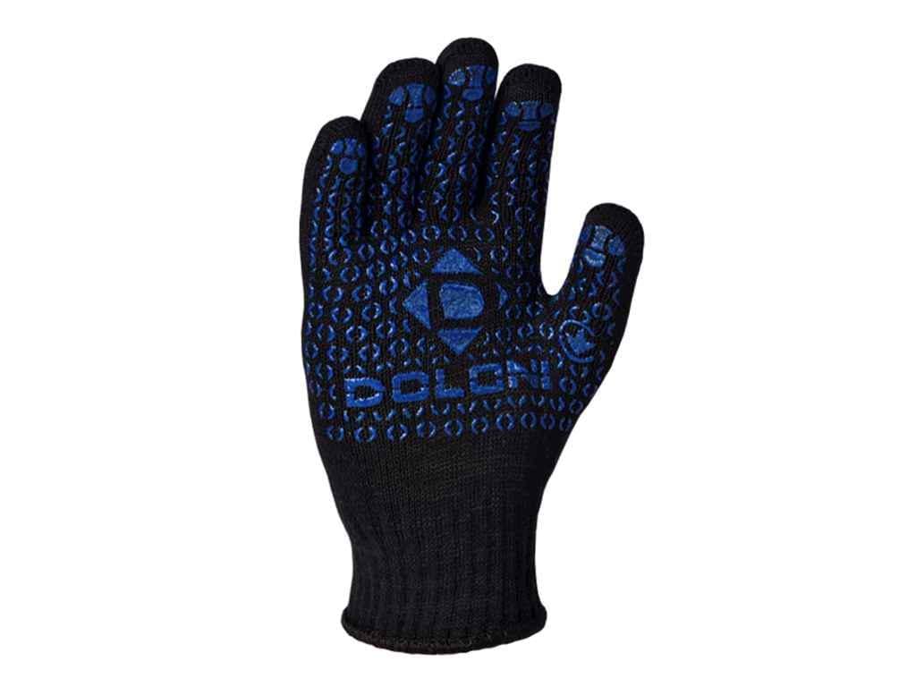 Перчатки рабочие трикотажные Doloni с ПВХ рисунком 648 р. 10 (45039)