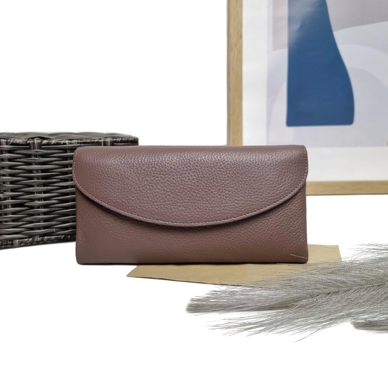 Гаманець жіночий Helen Verde шкіра Пудровий (8826 tarocolor)