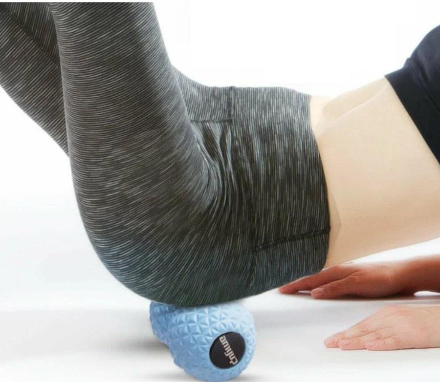 Масажний м'яч для спини та тіла з ребристою поверхнею МФР ролик 9x17 см (29284070) - фото 2 Масажний м'яч для спини та тіла з ребристою поверхнею МФР ролик 9x17 см (29284070) - фото 2