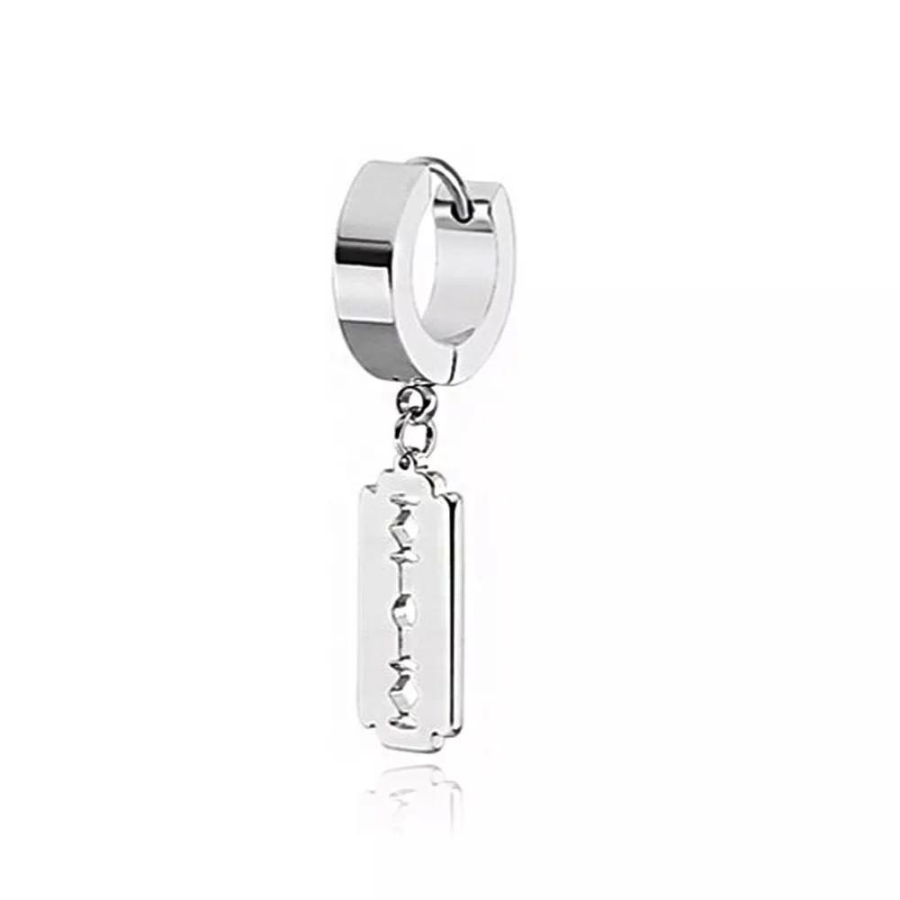 Сережки з лезом чоловічі 1 шт. (1558140023)