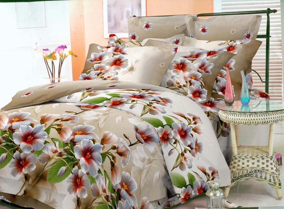 Комплект постельного белья Бязь хлопок 180х210 см (500007)