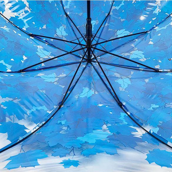 Зонт тростник полуавтомат Fall 8 спиц купол 88 см Blue (30223) - фото 3 Зонт тростник полуавтомат Fall 8 спиц купол 88 см Blue (30223) - фото 3