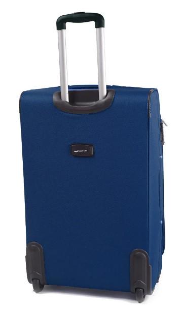 Валіза текстильна Wings 6802 M на 2 колесах Блакитний (CETKNWI6802MS2GOL) - фото 3