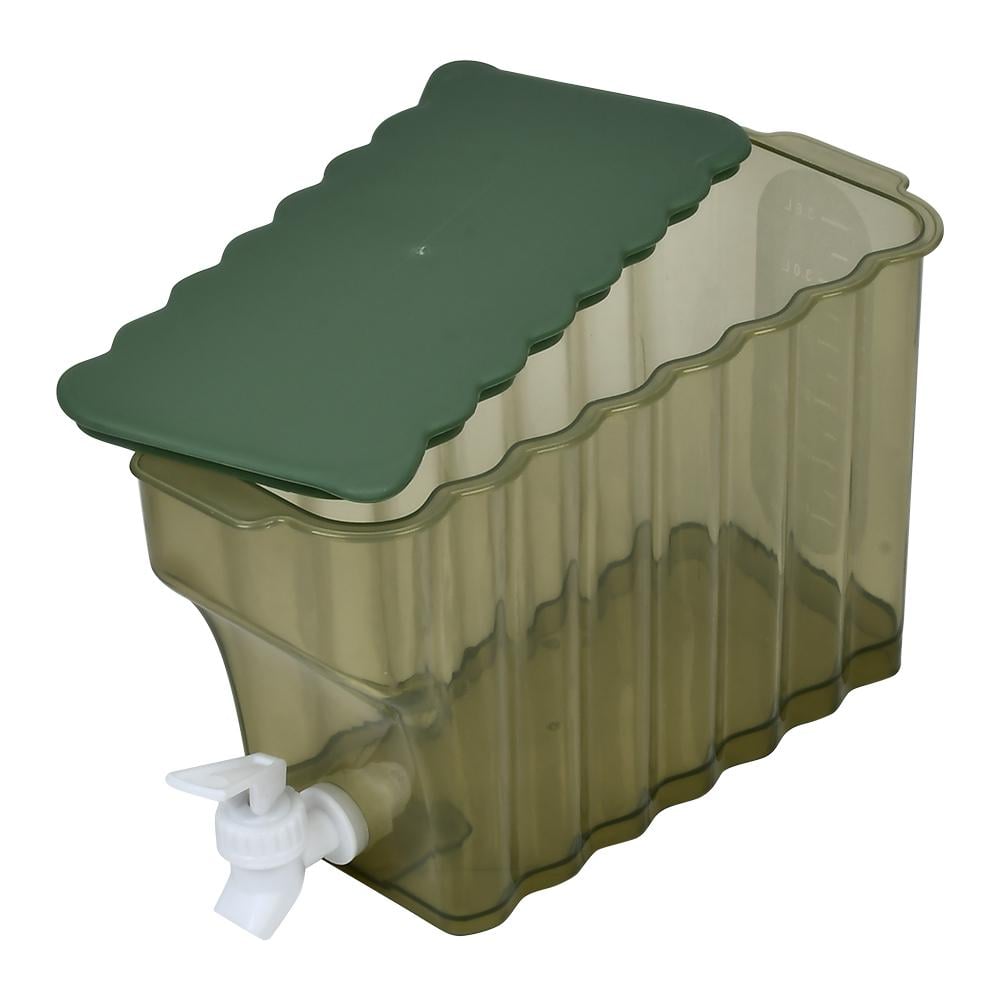 Лимонадник пластиковий Stenson R93059 3,5 л Оливковий (27317067) - фото 2 Лимонадник пластиковий Stenson R93059 3,5 л Оливковий (27317067) - фото 2