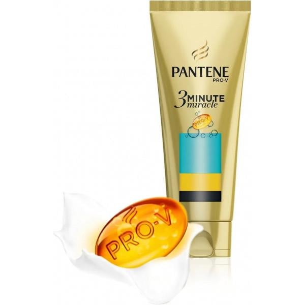 Pantene Бальзам 3 Minute Miracle Aqua Light 200мл (8001090374035)