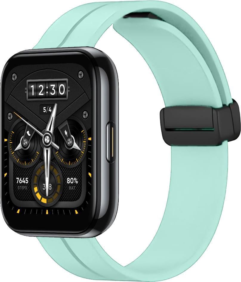 Ремешок для смарт-часов Rysta для Realme Watch 2/2 Pro Turquoise (41856-32) Ремешок для смарт-часов Rysta для Realme Watch 2/2 Pro Turquoise (41856-32)