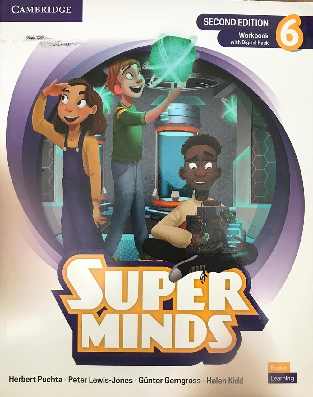 Рабочая тетрадь Super Minds Second Edition 6 Workbook with Digital Pack