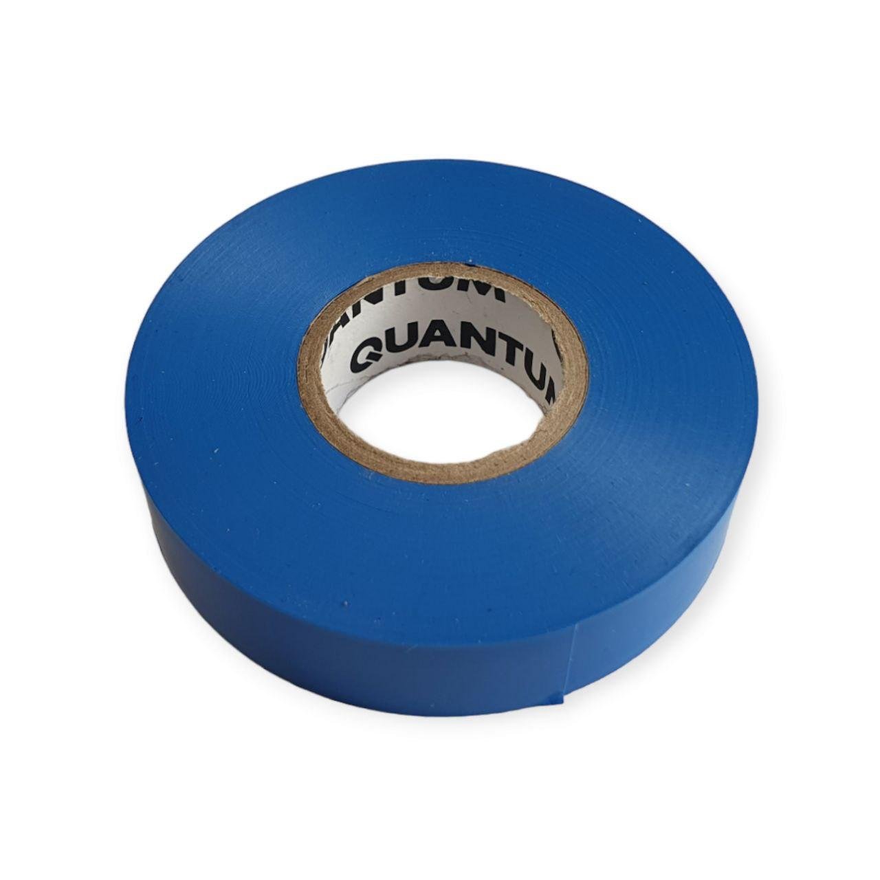 Лента электрическая изоляционная Quantum Light Blue 18 мм/30 м (QM-EIT130)