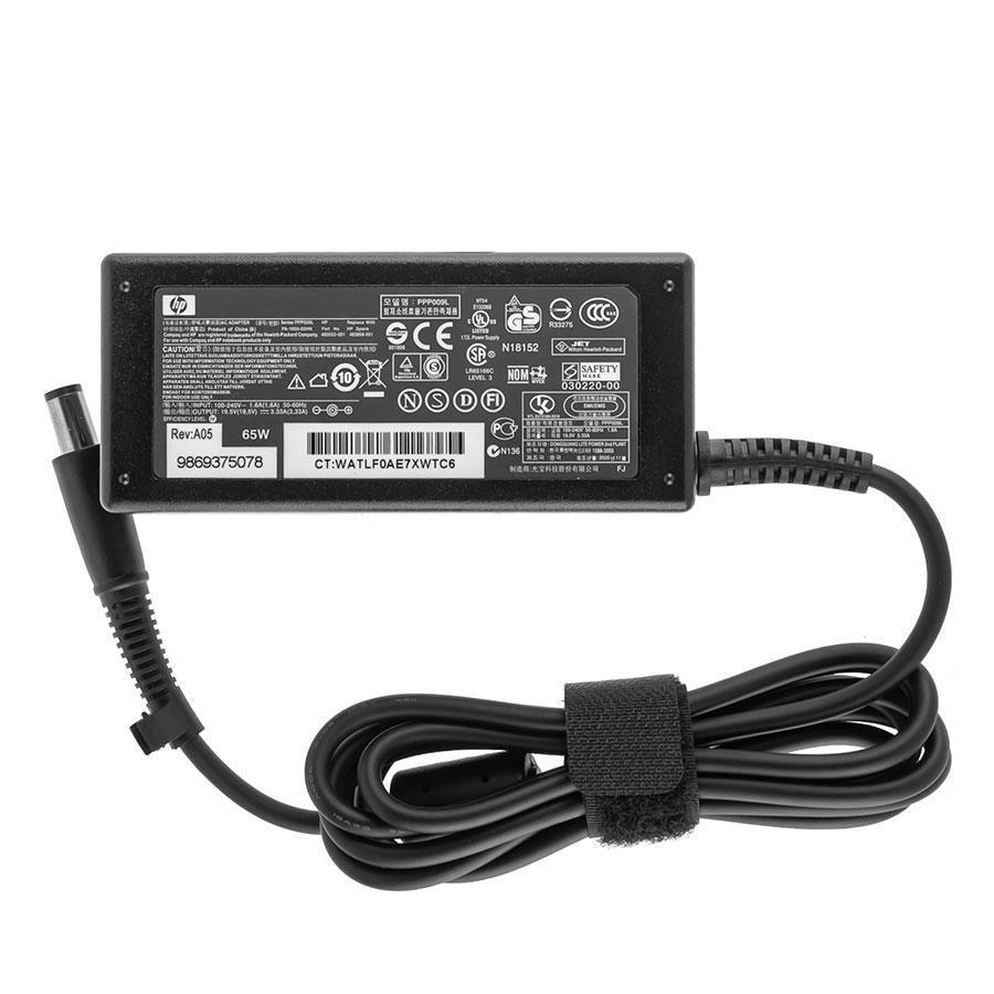 Блок питания для ноутбука HP 19,5V 3,33A 65W без кабеля 7,4х5,0 мм Black (211787)