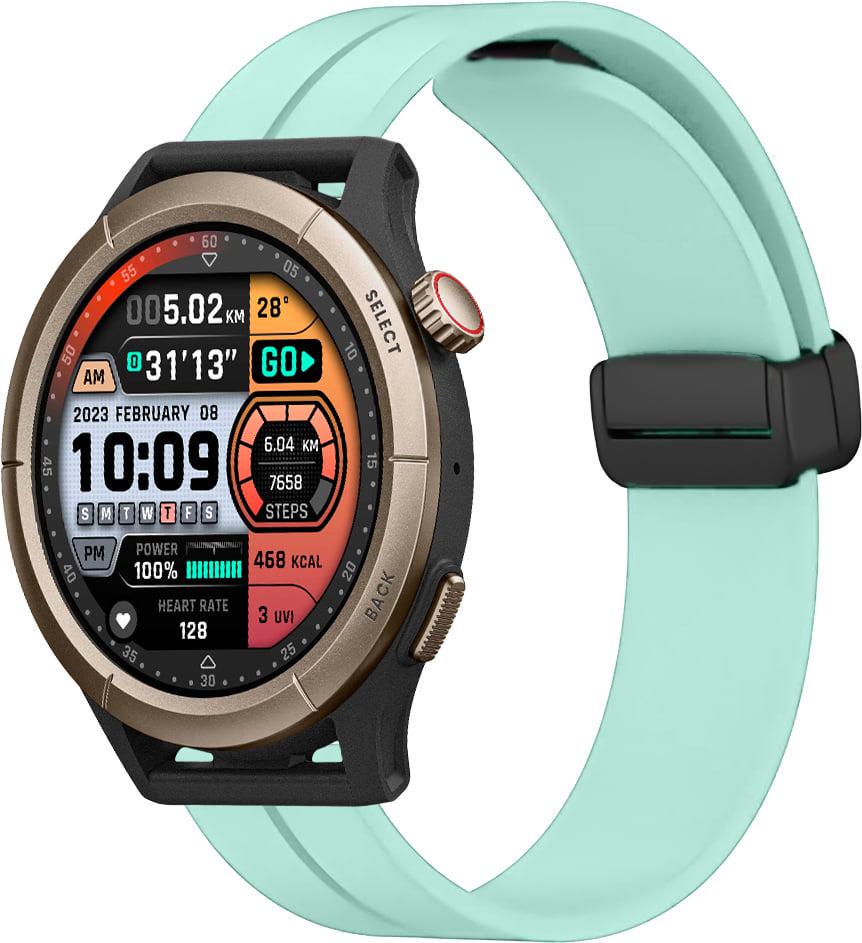 Ремешок для смарт-часов Rysta для Amazfit Cheetah Round/Cheetah Pro Turquoise (41893-32)