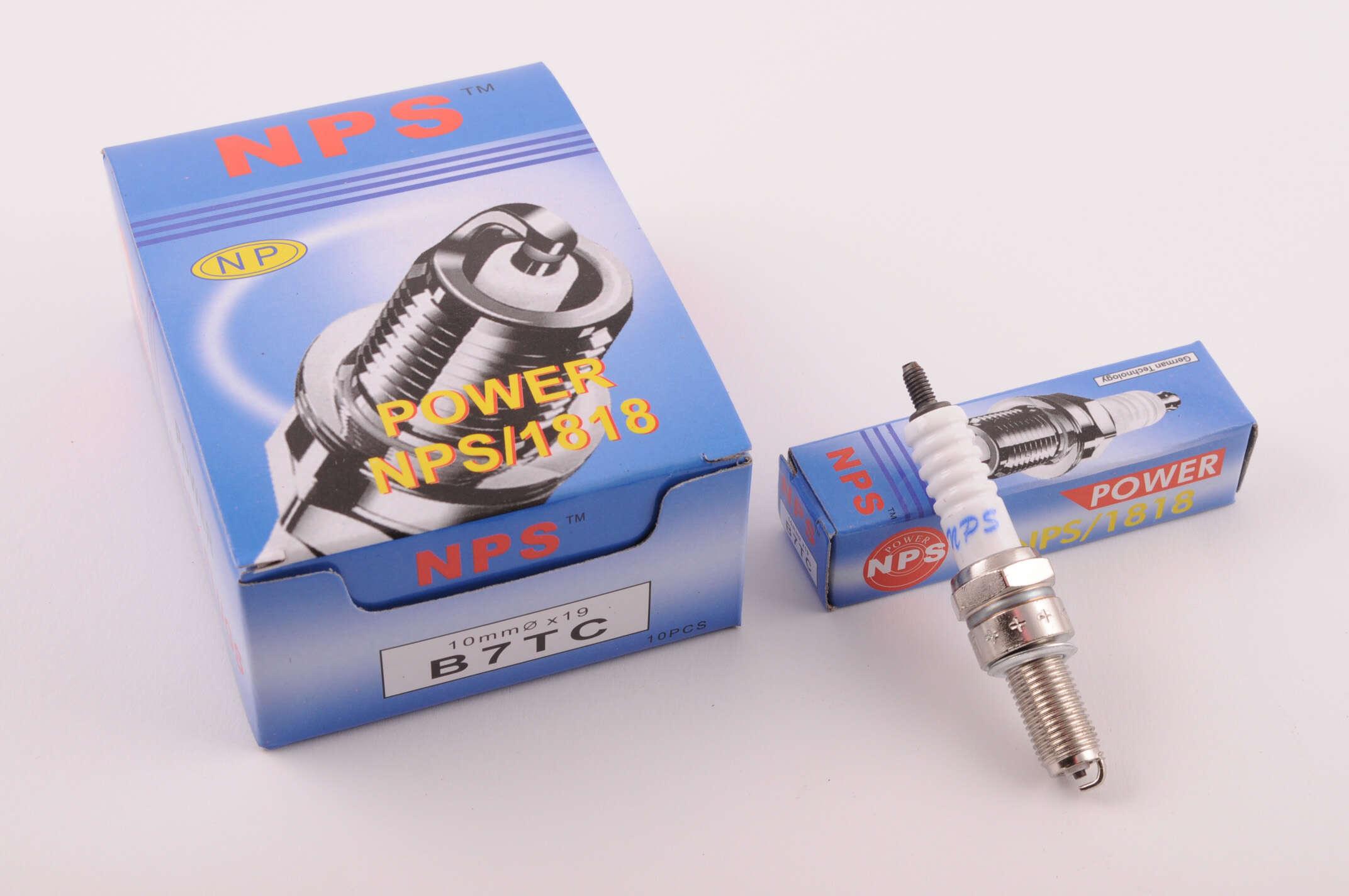 Свеча B7TC M10x1,00 19,0 мм 4T 125-600cc NPS 1818 (S-925)