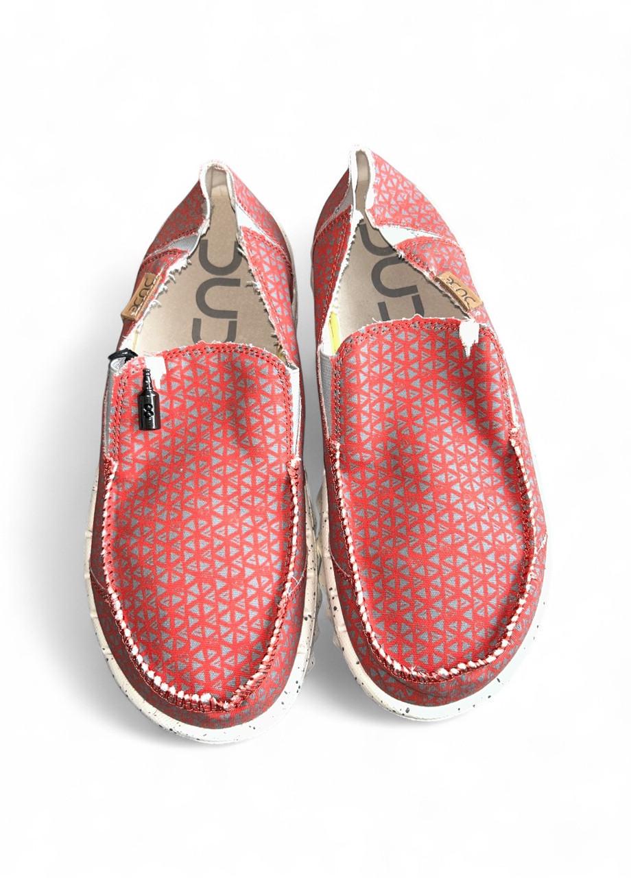 Жіночі мокасини Hey Dude Farty Print Geometric Red р. 42 26,6 Червоно-сірий (2789070394) - фото 5 Жіночі мокасини Hey Dude Farty Print Geometric Red р. 42 26,6 Червоно-сірий (2789070394) - фото 5