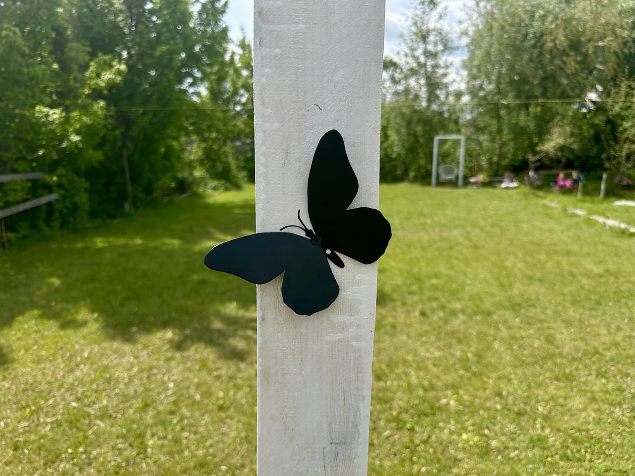 Декор для беседки/сада/двора набор бабочек из металла 4 (DCR080) - фото 6 Декор для беседки/сада/двора набор бабочек из металла 4 (DCR080) - фото 6