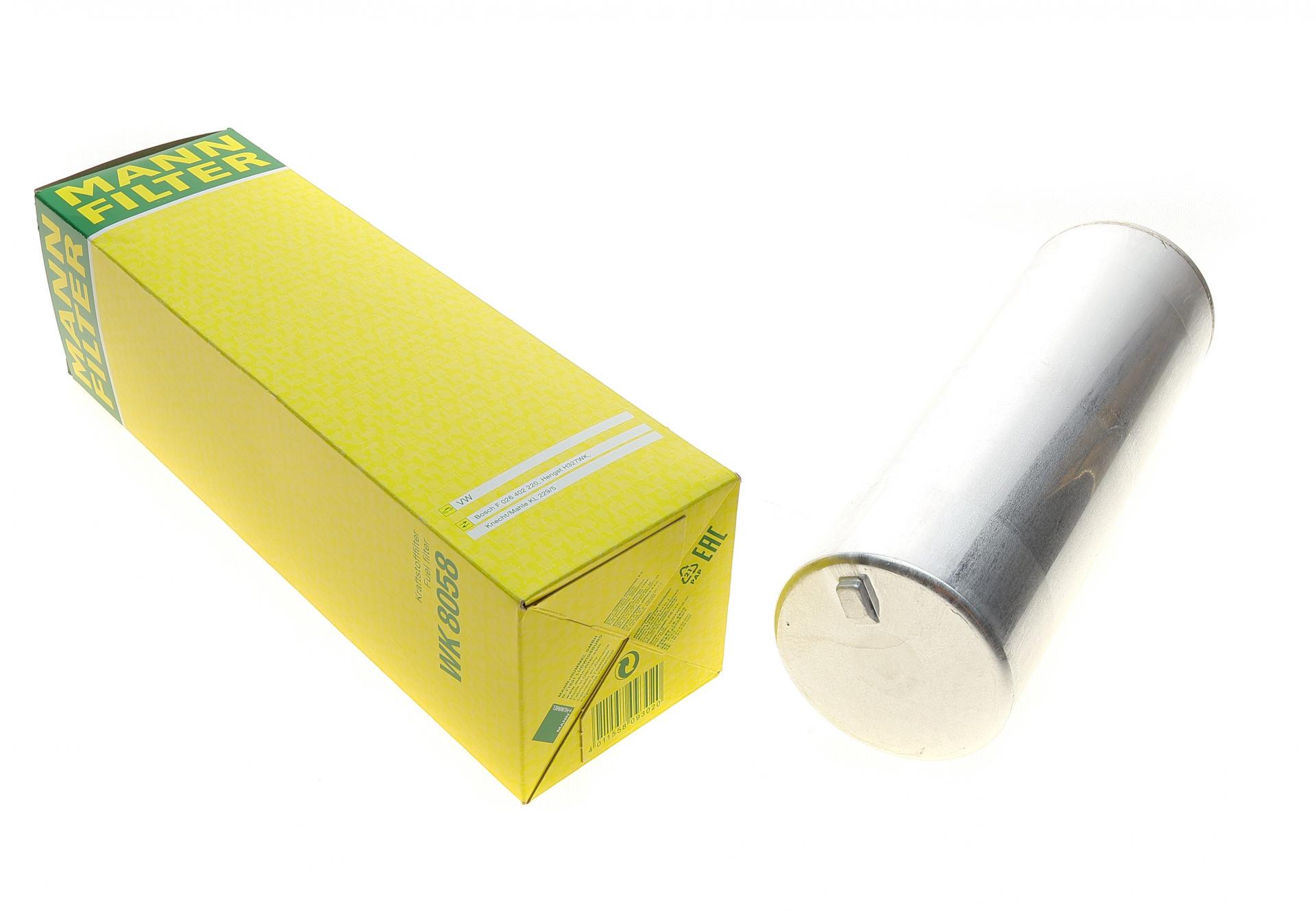 Фильтр топливный Mann-Filter для VW T5 2,5 TDI 03-/ T6 2,0 TDI 15- (WK 8058)
