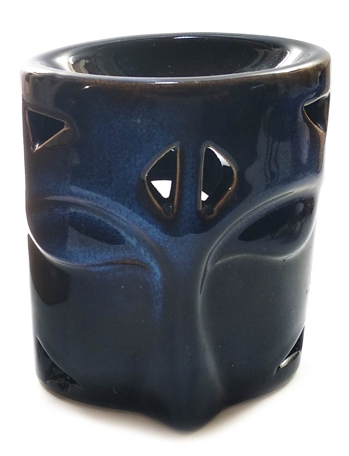 Аромалампа керамичеcкая Devis 10х8х6 см Синий