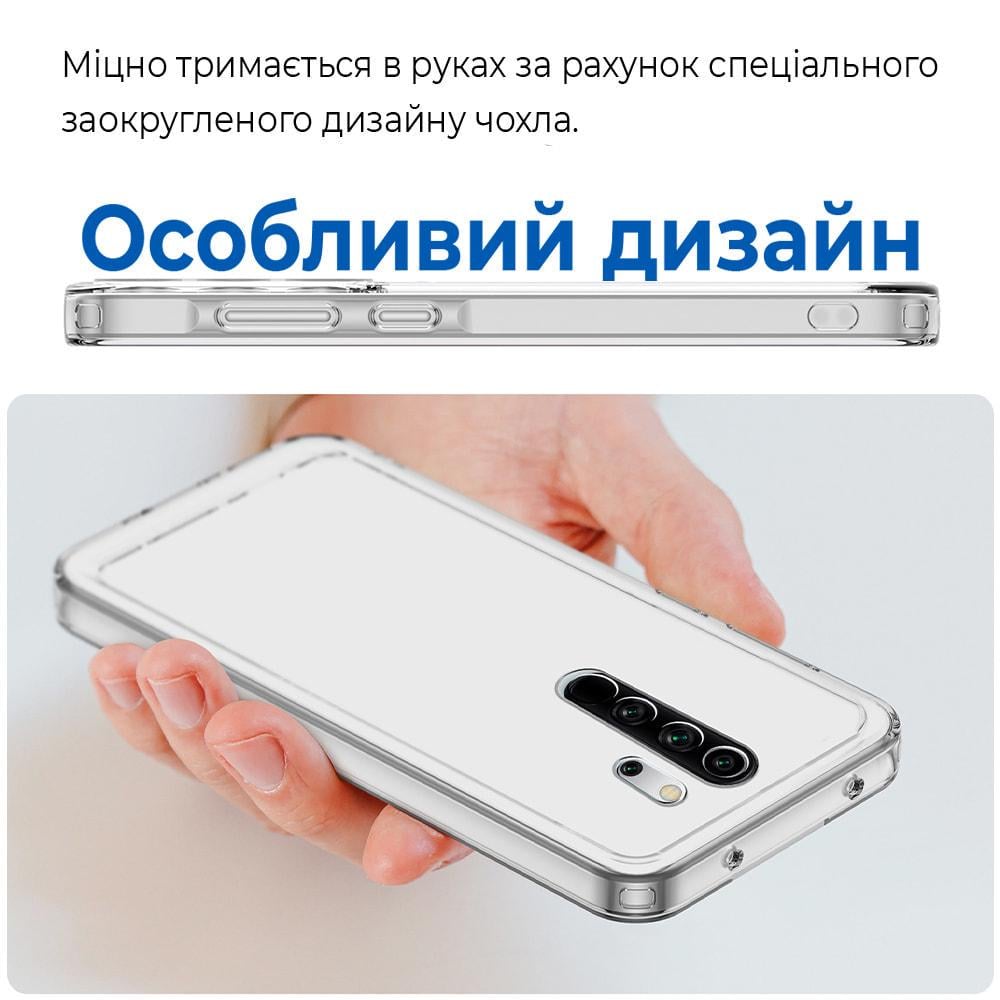 Силиконовый чехол Space Xiaomi Redmi Note 8 Pro (прозрачный) (35383) - фото 4 Силиконовый чехол Space Xiaomi Redmi Note 8 Pro (прозрачный) (35383) - фото 4
