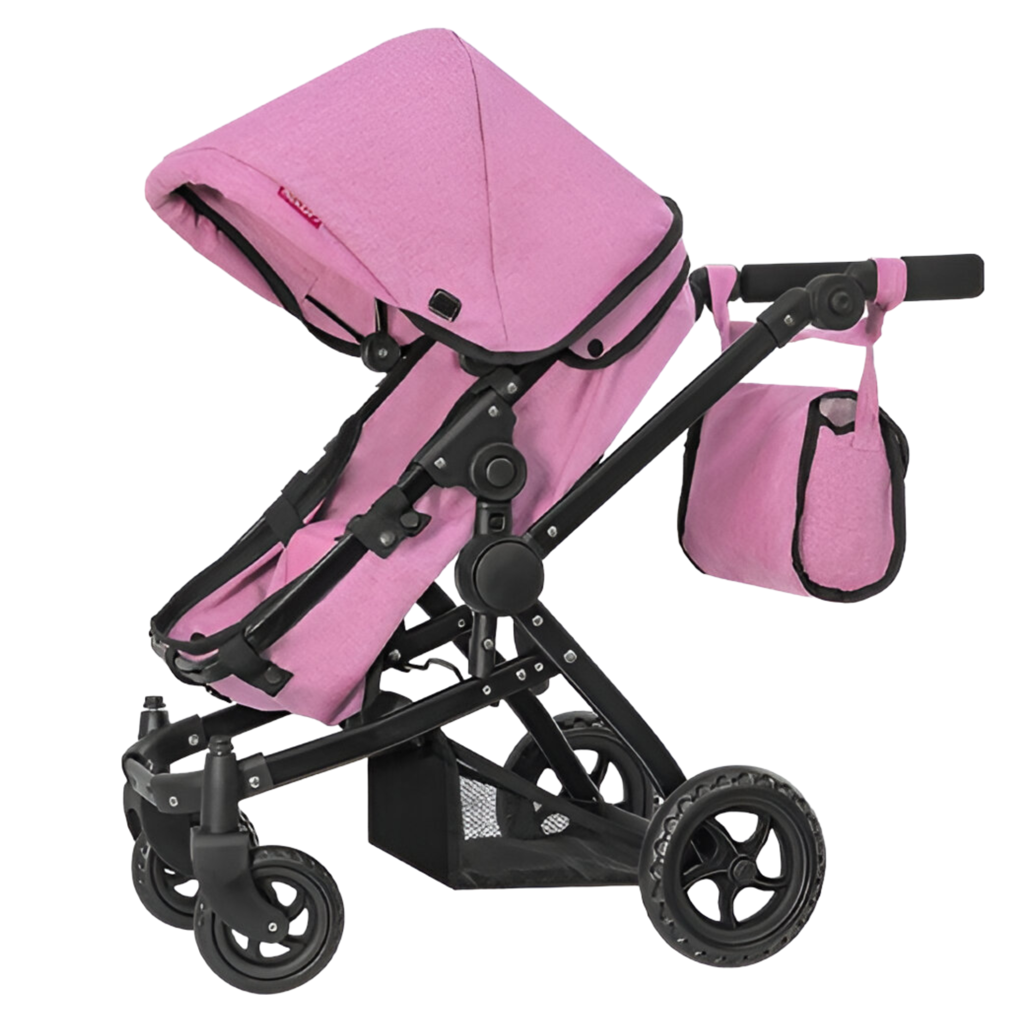 Коляска для ляльки Carrello Maestro 2в1 Pink (9651B)