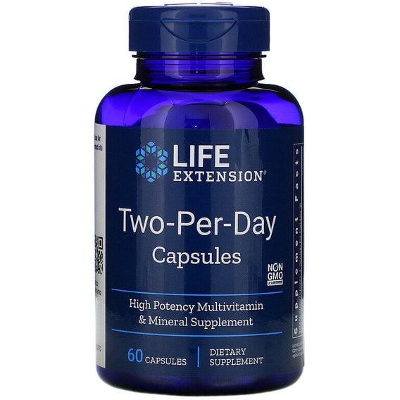 Витаминно-минеральный комплекс Life Extension Two-Per-Day Capsules 60 Caps (LEX23176)
